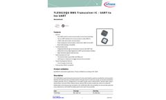 Infineon - Model TLE9015QU - Battery Monitoring Transceiver - Brochure