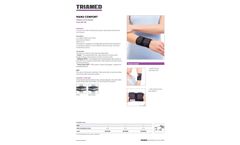 Manu Confort - Model SRT 201 - Mobile Wrist Brace - Brochure