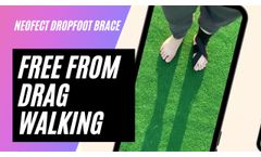 How to apply Drop Foot Brace after Stroke, Muscle Damage - Video