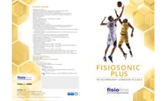 Fisiosonic - Model Plus - Multifrequency Ultrasound Therapy - Brochure