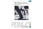 The Plantar Pressure Distribution Measurement Systems FDM / PDM - Brochure