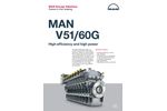 MAN - Model 51/60G - Gas Fuel Engine Brochure