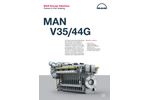 MAN - Model 35/44G - Gas Fuel Engine Brochure