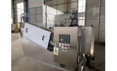 Baizhen - Volute Screw Press Sludge Dewatering Machine for Textile Factory/ Dyeing House