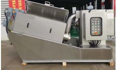 Baizhen - Model 131 - screw press sludge dewatering machine for waste water