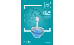 Penok Saliva - Receptable for the Collection of Oral Fluid Samples - Brochure