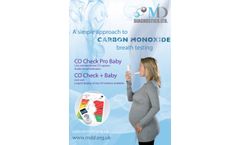 CO Check Pro - Model CO 20 - Breath Carbon Monoxide Monitor - Brochure