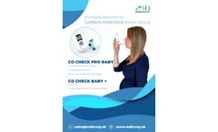 CO Check Pro - Model CO 30 - Baby Breath Tester - Brochure