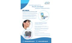 MD-Diagnostics - Model RP Check - Respiratory Pressure Meter - Brochure