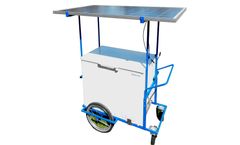 Model FrigoMobile - Solar-Powered Street Vending Cart