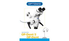 Optomic - Model OP-DENT 5 - Dental Microscope - Brochure