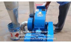 Diesel grain grinder machine ,corn hammer mill machine supplier - Video