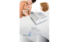 medical ECONET - Model CARDIO M 12 - Channel Resting ECG Device Brochure