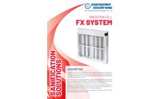 Expansion Electronic - Model FX - Ozonisation Cell - Brochure