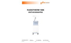 GBO Radiotherm - Model 1006 - Microwave Device for Radiation Thermotherapy - Brochure