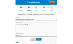 IMAGE - Version iQ-WEB Uploader - Web Portal for Secure Data Sharing