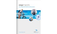 ANT Neuro - Model eego Sports - 24-Bit Resolution Onboard Battery System - Brochure