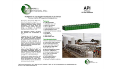 Model API - Standard Oil Water Separator Brochure