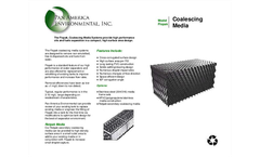 Pan America Environmental - Model Flopak - Oil Water Separator Coalescing Media - Brochure