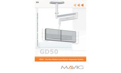 Mavig - Model GD50 - Medium-Load Monitor Mount Systems - Brochure