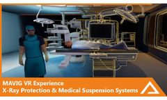MAVIG VR Experience - X Ray Protection & Medical Suspension Systems - Video