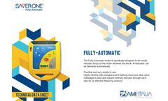 Saver One - Fully Automatic AED Defibrillator Brochure