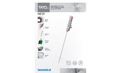 Biomedical - Model TATOpro - Interventional Radiology Needle - Brochure