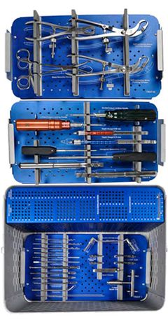 Large Fragment Locking / Non-Locking Plate Surgery Instrument Set