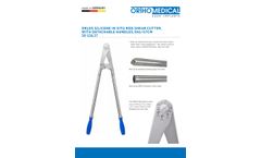 Orlos Silicone - In Situ Rod Shear Cutter with Detachable Handles -Brochure