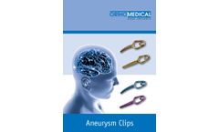 Aneurysm Clips - Brochure