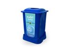 AfacanPlastic A Form - Model SAO-50 107 - Zero Waste Bins 50 LT Original Blue (Paper Waste)