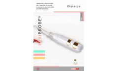 Periprobe - Model Classica - Cylindrical Shape Vaginal Probe With Conventional Wired Connection - Brochure