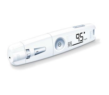 Beurer - Model GL 50 mg/dL - Blood Glucose Monitor in White