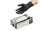CV Medica - Model Plus - Black Nitrile Gloves