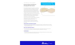 Bordered Hydrocolloid Wound Dressing with Odor Control Brochure