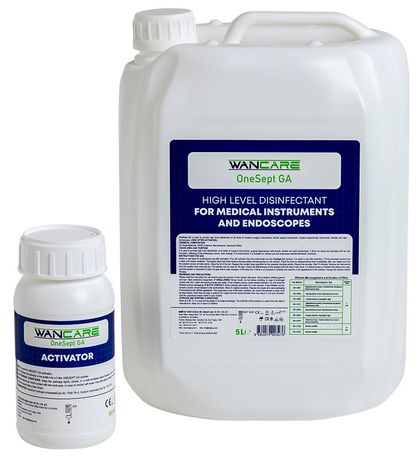 WanCare - Model Onesept GA - high-level Disinfectant for Medical Instruments and Endoscopes