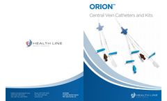 ORION - Central Venous Catheter Kits Brochure
