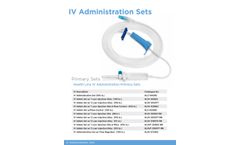 Health Line - IV Administration Sets Brochure