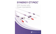 Synergy - Model CT PICC - Access with Power Injectability - Brochure