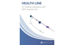 Health Line - Model CT - Midline Catheters with MST Insertion Kit - Brochure