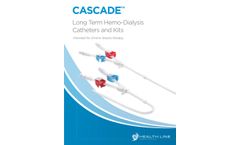 Cascade - Long Term Hemo-Dialysis Catheters and Kits - Brochure