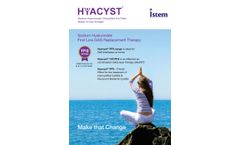 Hyacyst - Sodium Hyaluronate Solution for the Treatment of Intercystitial Cystitis - Brochure