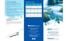 Aloe Hydro - Model AHP06 - Hydrophilic Self-Lubricating Catheter- Brochure