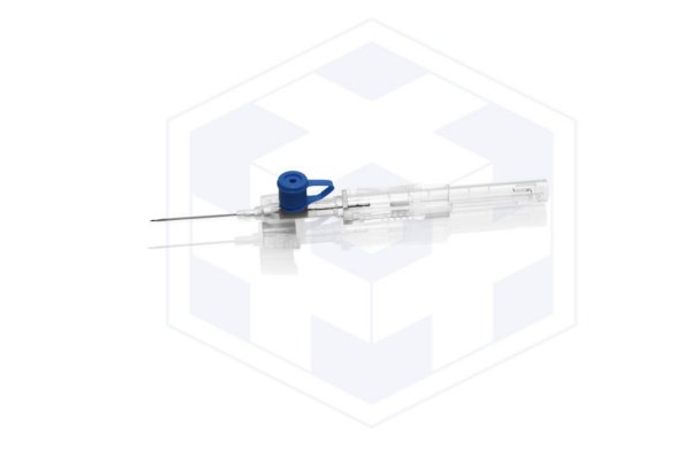 Plusflon Safe - Safety I.V. Catheter with Injection Port and Wings