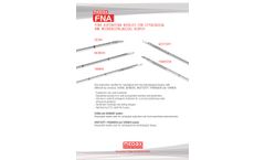 Medax - Fine Aspiration Needles for Cytological and Microhistological Biopsy - Datasheet