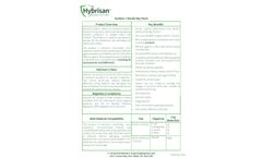 Hybrisan - Surface + Hands Antimicrobial Sanitiser - Technical Sheet