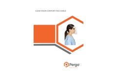 Pergo - Clear Vision Comfort Face Shield - Brochure