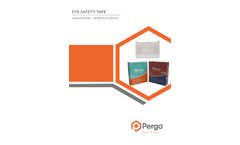 Pergo - Model 05TD0012 - Eye Safety Tape - Brochure