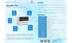 Tianlong - Model GeneMix Pro - Automatic Sample Processing System - Brochure