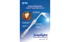 koplight - Cordless LED Illumination Surgical Light Retractor Brochure